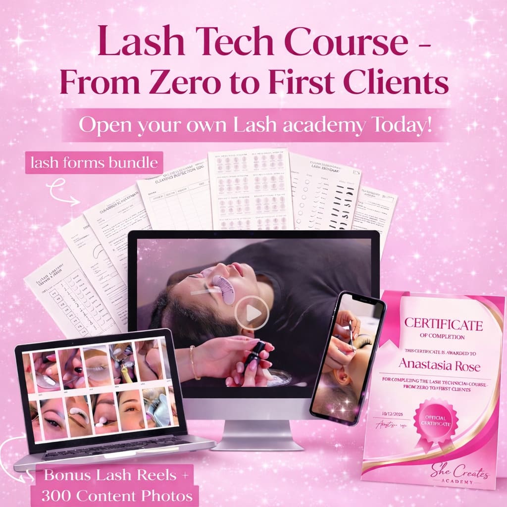 Lash Tech Course – From Zero to First Clients