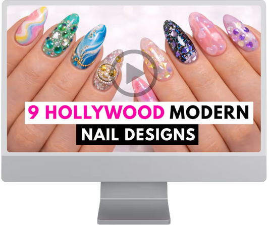 9 Hollywood Modern Nail Designs